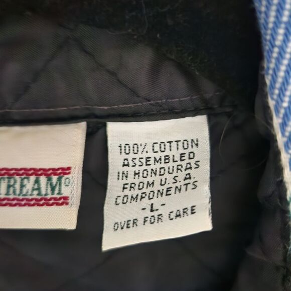 Field and Stream Mens Flannel Button Front Long Sleeve Plaid Shirt Size Large - Picture 6 of 6